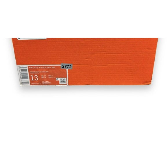 Nike DQ3670-071 Vapor Edge Pro 360 Football Cleats Volt Grey Black White Size 13 - Picture 8 of 8